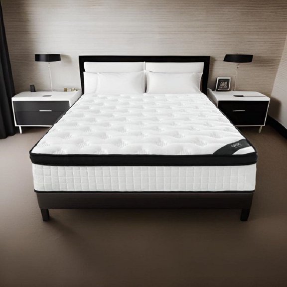 Comfy Bamboo World Rocksteady Oasis 12 inch Firm Hybrid Twin Size Mattress