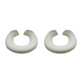 thumbnail image 2 of Thinsony Acrylic Fibers Made Toilet Mat Removable And Fits Most Toilets U Shape Beige 2Set, 2 of 6