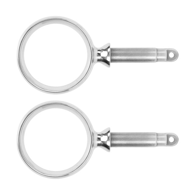 Prise Ronde Oarlock, 2 Pouces ID Bateau en Acier Inoxydable Oarlock Facile à Utiliser 1 Paire Robuste pour les Palettes de Taille Standard