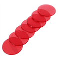 thumbnail image 3 of 300 Pcs Chips Bingo en Plastique Transparent Rouge 1.9cm, 3 of 5