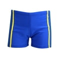 thumbnail image 1 of Hiiyo Little Boys Quick Dry Swimming Trunks with Compression Liner Swimwear, 1-Piece, 1 of 6