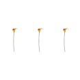 thumbnail image 4 of kurtrusly Wedding Decor With Simulated Calla - Choose Variety Of Colors And Styles With High 3D And Simulation Durable PU reddish yellow 3PCS, 4 of 6