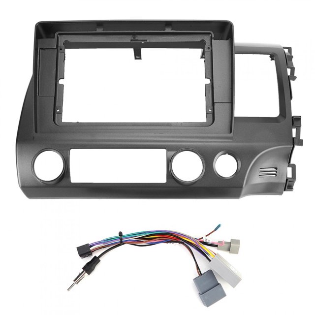 Car Interior GPS Navigator Panel Frame Cover Trim Right Drive Fit for Honda Civic 2006