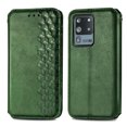 thumbnail image 3 of Case for Samsung Galaxy S20 Ultra Flip Cover Wallet Flip Cover Magnetic Protective - Green, 3 of 5