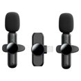 thumbnail image 1 of DPTALR Microphone Lavalier Sans Fil pour IPhone pour IPad, Microphone Sans Fil Plug-Play pour l'Enregistrement, la Diffusion en Direct, la Réduction du Bruit à Synchronisation Automatique, 1 of 1