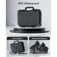 thumbnail image 4 of Hard Carrying Case for Nintendo Switch 2, Professional Deluxe IP67 Waterproof, Soft Lining Hard Travel Case for Nintendo Switch 2 Console Pro Controller & Accessories, 4 of 7