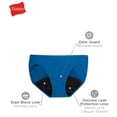 thumbnail image 2 of Hanes Comfort, Period. Moderate Leak Bikini, 1-Pack, 2 of 8