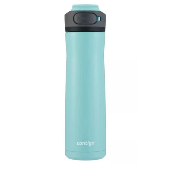 Bouteille d’eau Contigo Cortland Chill 2.0, acier inoxydable, isolation sous vide, couvercle à verrouillage automatique, thé aux perles