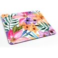 thumbnail image 2 of Gaming Mouse Pad NonSlip Rubber Base with Smooth Surface for Precise Control Compact 9.5"x7.9" Size Flower Arts Theme Perfect for Laptop and Office Use, 2 of 6