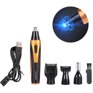 Garosa Kits de rasoir électrique, Hair USB Charger les sourcils Nez d'oreille Trimmer, Cheveux professionnels USB Charger les sourcils Oreilles Trimmer Kits de rasoirs électriques