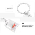 thumbnail image 5 of KAKOWELY Resin Key Chain Tropical Fish Pendant Key Ring Fish Water Bag Charm Bag Decor,3.15"X0.79"X0.39", 5 of 5