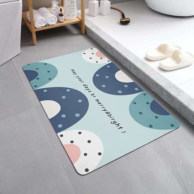 Yhmxh Rug,Carpet,Bath Mat,Door Mat Super Absorbent Floor Mat Bathroom Absorbent and Quick Drying Carpet Floor Mats Door Bathroom Non Slip Floor Mats Floor Mats