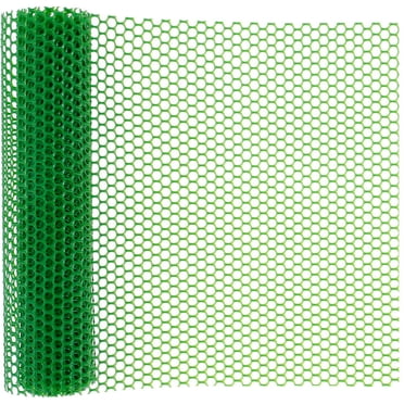 DEBGFS Maille de Clôture en Plastique 300X40CM Maille de Clôture en Fil de Poulet Maille de Clôture Durable et Légère Fil de Clôture Cadre en Fil de Poulet Filet Floral pour Artisanat Jardinage Clôture de Volaille, Vert
