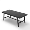thumbnail image 3 of Yiwa Industrial Style Dining Table, 70.87" Wood & Metal Table, Seats 6-8, Sturdy Gray Table for Kitchen, Dining Room, 3 of 5