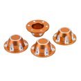 thumbnail image 2 of Wheel Hubcaps,  Wheel Hub Dust   For 1/6 RC Car Orange, 2 of 8