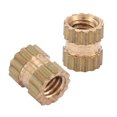 thumbnail image 2 of Insert Moulé en Laiton M2.5 Cylindre Rond Encastré Écrous M2.5x4x3.5; 100 Pcs, 2 of 8
