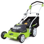 Greenworks 12 Amplificateur 20-Inch 3-in-1Electric Tondeuse à gazon câblé, 25022
