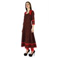 thumbnail image 3 of Phagun Designer Bandhani Indien Imprimé Femmes Coton Kurti Kurti Haut Tunique Robe, 3 of 5