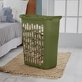 thumbnail image 3 of Sterilite Rectangular Open Hamper, Green, 3 of 6