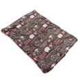 thumbnail image 4 of <p>Dog Car Quilt, Pet Blanket Machine Washable Thick Flannel Lambswool Cute Pattern Warm  For Puppy For Cat</p>, 4 of 7