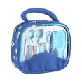 thumbnail image 1 of Labymos Portable Baby Grooming Kit Baby Safety Care Set with Comb Brush Nail Scissors Nail File Finger Storage Bag, 1 of 7