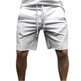 thumbnail image 1 of Birdeem Mens Loose Straight Beach Medium Comfortable Pants Casual Sports Five Point Pants, 1 of 6