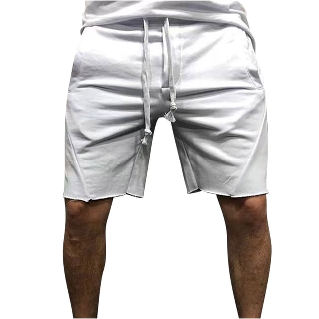 Birdeem Mens Loose Straight Beach Medium Comfortable Pants Casual Sports Five Point Pants