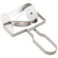 thumbnail image 4 of Stainless Steel Croissant Dough Cutter for Uniform Triangle Pastry Cuts, Easy Baking Tool for Home and Professional Kitchens, 4 of 7
