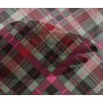 thumbnail image 4 of oneOone Viscose Chiffon Fabric Tartan Check Fabric Prints By Yard 42 Inch Wide, 4 of 4