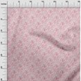 thumbnail image 3 of oneOone Viscose Chiffon Pink Fabric Abstract Craft Projects Decor Fabric Printed By The Yard 42 Inch Wide, 3 of 4