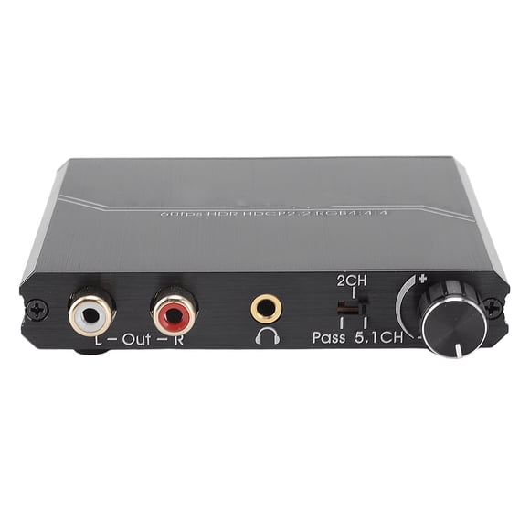 Extracteur d'Interface Multimédia HD, Convertisseur d'Extracteur d'Interface Multimédia HD, Sortie Optique Toslink SPDIF R L pour Console de Jeu pour Lecteur HD