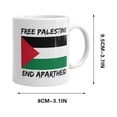 thumbnail image 2 of Chmadoxn Cups Ceramic Coffee Mark Cup Tea Water Cup New Fan Gift Mug lettering, 2 of 2