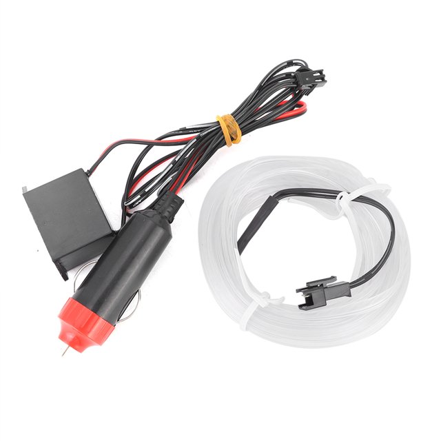 EL Cold Light, Waterproof Car Decorative Light Strip, For Center Console Steering Wheel Instrument Panel Lights Pink