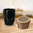 thumbnail image 2 of jifeng BolehDeals 12Pieces Cork Coasters Drink Absorbent Coasters 4 Inches Reusable Cup, 2 of 8