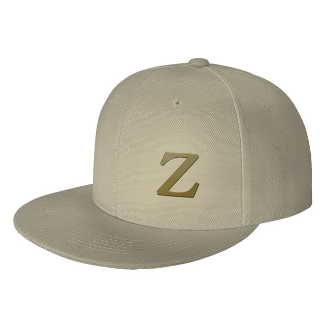 ZICANCN Alphabet Z Pattern Baseball Caps, Trucker Hats for Men And Women, Adjustable Breathable Flat Caps, Natural