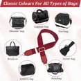 thumbnail image 4 of Baohd Stretchy And Wear-resistant Handbag Strap For No Loose Thread Shoulder Bag Strap Burgundy, 4 of 6