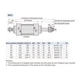 thumbnail image 2 of SCJ63 Series Standard Air Pneumatic Cylinders Bore 63mm Double Acting Adjustable Stroke And Large Thrust ,Wear-Resistant, 2 of 6