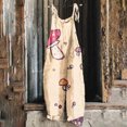 thumbnail image 2 of RKSTN Jumpsuits for Women Boho Floral Printed Summer Sleeveless Backless Fashion Loose Long Pants Rompers, 2 of 5