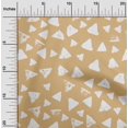 thumbnail image 2 of oneOone Cotton Poplin Light Brown Fabric Geometric Sewing Craft Projects Fabric Prints By Yard 56 Inch Wide, 2 of 4