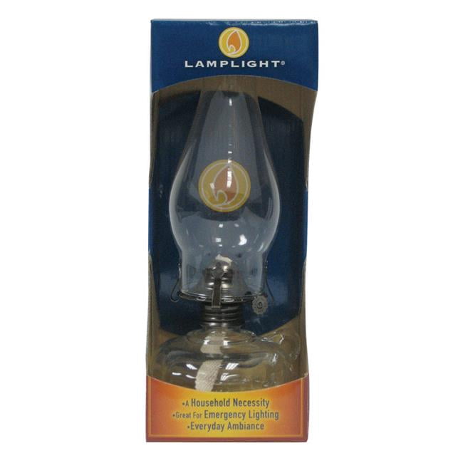Lamplight  12 oz Farms Clean Burn Chamber Oil Lamp, Clear