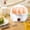 White, variant on MOAOASPER Electric Egg Cooker with One Touch Button and Auto Shut Off, Compact Rapid Boiler for Hard Boiled Eggs and Steamed Meals, BPA Free Plastic Mini Steamer for Home Kitchen and Dorm