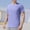 Purple, variant on Viluyesy Short Sleeve Shirt for Men Stretch Loose Fit Summer Crewneck Pullover Short Sleeve Orange 4XL