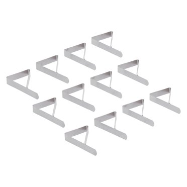Clips de Nappe, Pinces Flexibles de Couverture de Nappe pour le Restaurant de Cuisine à la Maison pour Empêcher la Nappe de Glisser pour les Réunions de Famille de Pique-Nique