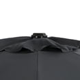 thumbnail image 2 of Demi-parasol Lanai de 9 pieds en polyester, 2 of 8