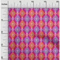 thumbnail image 1 of oneOone Cotton Cambric Fabric Swirl Ikat Print Fabric BTY 56 Inch Wide, 1 of 4
