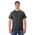 thumbnail image 1 of Jerzees Mens DRI-POWER Active Short Sleeve Crew T-Shirt, XL, Black Heather, 1 of 3