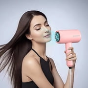 TopLLC High-Power Hair Dryer For Home Use With Blue Light Technology - Premium Salon-Quality Blow Dryer With Hot And Cold Settings Silent Hairdryer