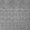 thumbnail image 1 of Ahgly Tapis d'Intérieur Lavable en Machine Carré Gris Fumé, 6 Pieds Carré, 1 of 7