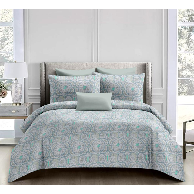 Celestial Comfort Bedsheet - Blue
