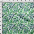thumbnail image 4 of oneOone Cotton Poplin Twill Light Green Fabric Leaves Craft Projects Decor Fabric Printed By The Yard 56 Inch Wide, 4 of 5